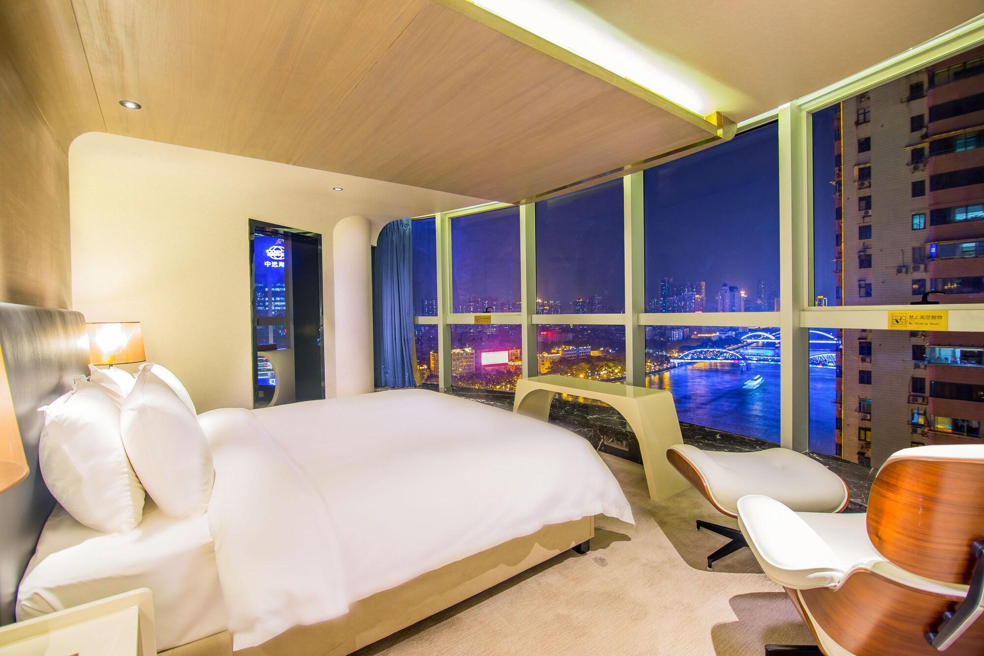Howard Johnson Riverview Hotel Guangzhou Eksteriør billede