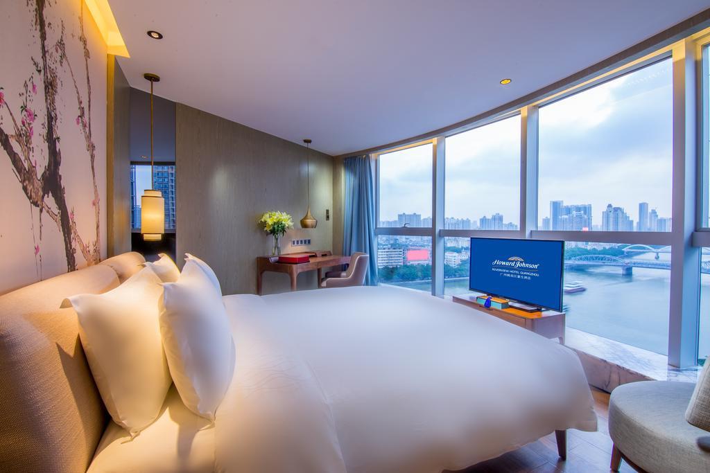 Howard Johnson Riverview Hotel Guangzhou Eksteriør billede