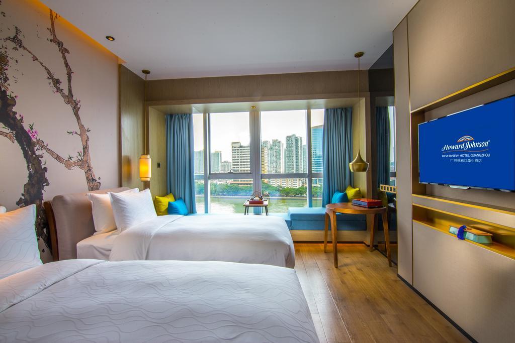 Howard Johnson Riverview Hotel Guangzhou Eksteriør billede