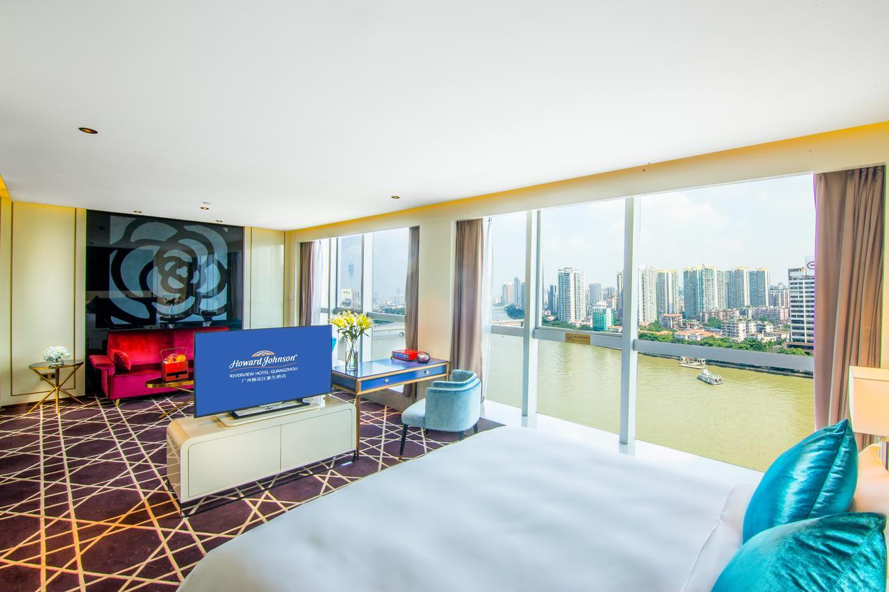 Howard Johnson Riverview Hotel Guangzhou Eksteriør billede
